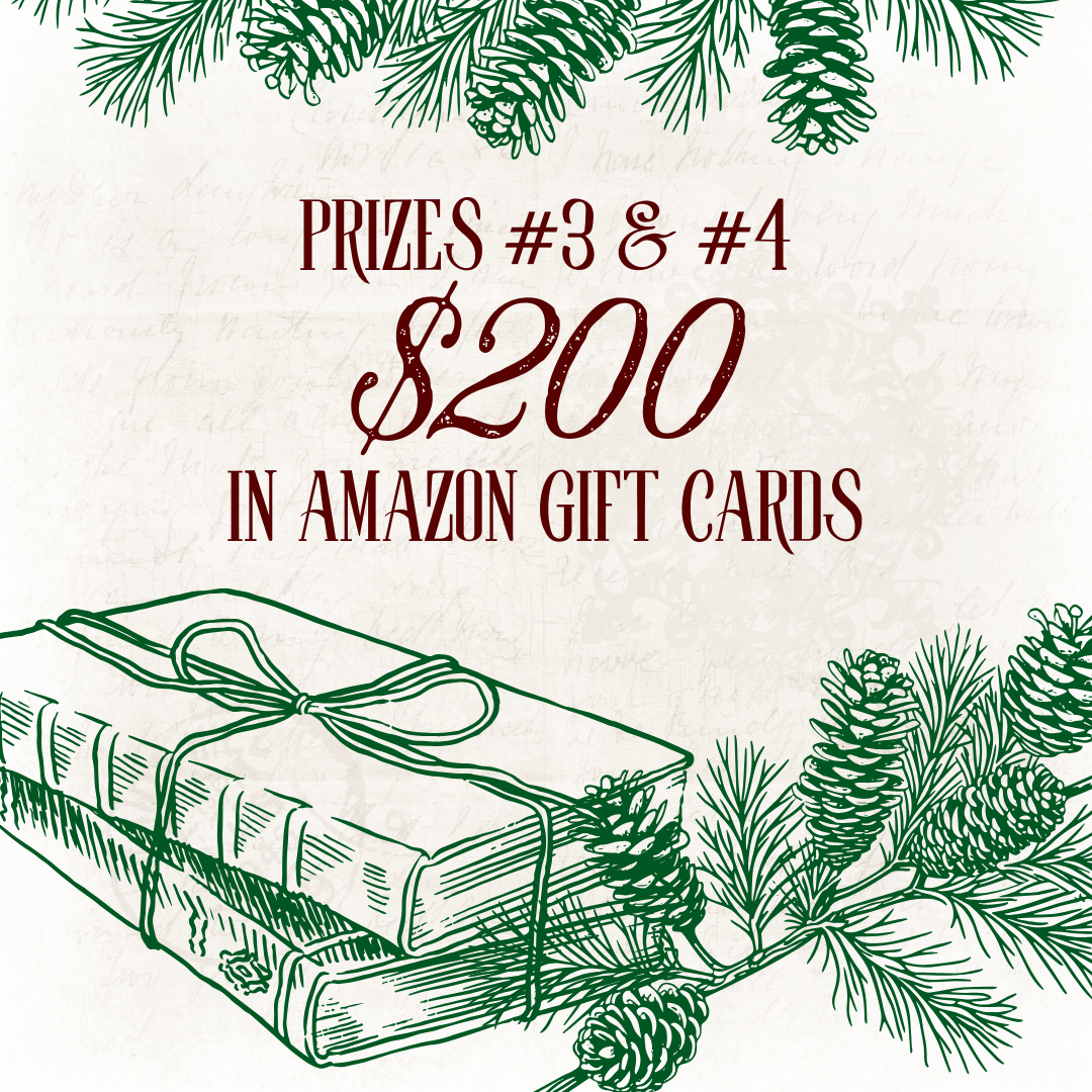 Prizes #3 and #4: $200 Amazon Gift Cards